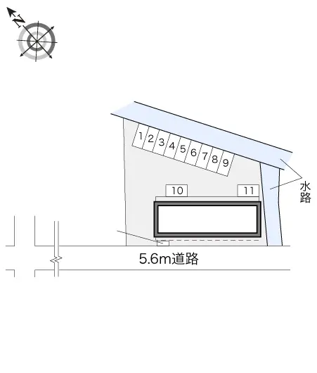★手数料０円★静岡市駿河区石田３丁目　月極駐車場（LP）